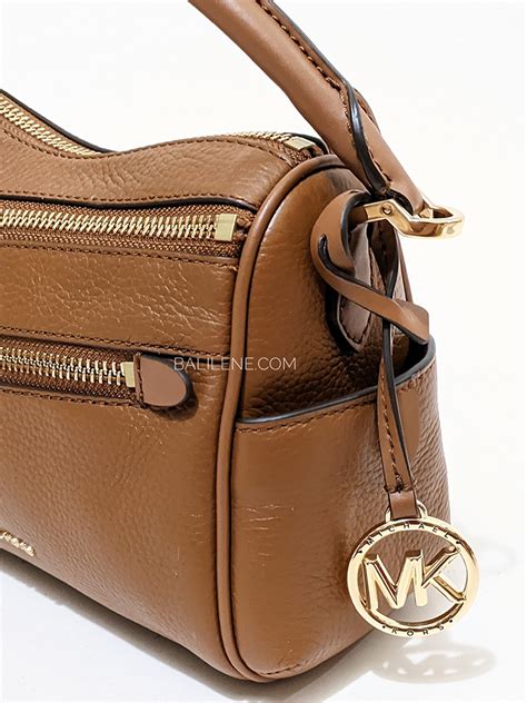 michael kors lorimer small|MICHAEL KORS Lorimer Small Pebbled Leather Satchel.